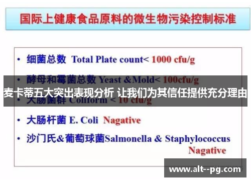 麦卡蒂五大突出表现分析 让我们为其信任提供充分理由